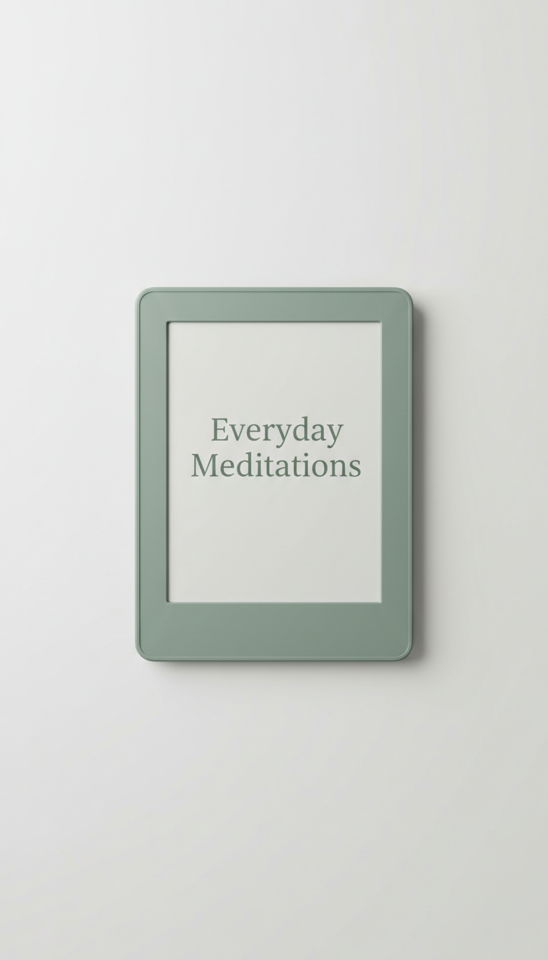 Everyday Meditations Ebook